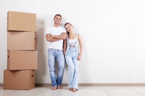 House movers planning a residential move in Croydon