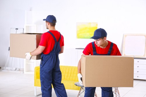 Local moving team planning a house removal in Croydon