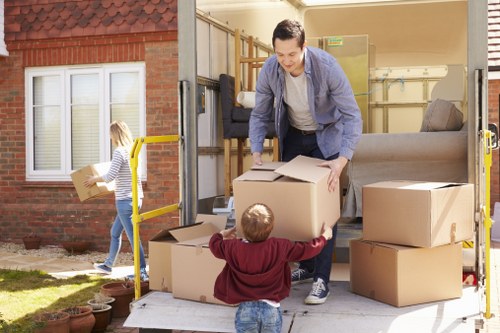 Local removals team planning a move in Croydon