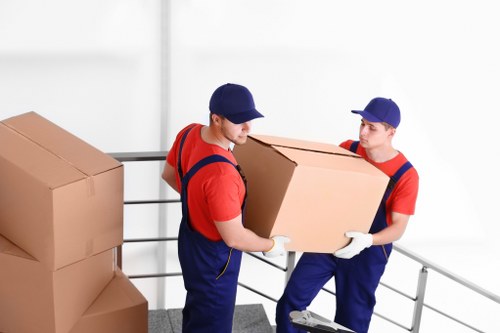 Local man and van vehicle ready for a Croydon home move