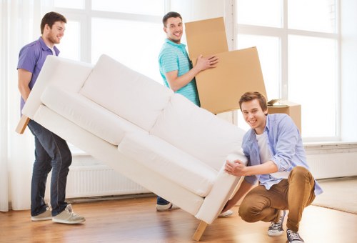 House removals preparation in a Croydon residential property