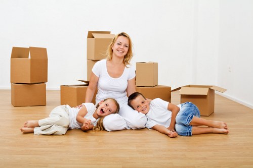 Man and van helping with a flat move in Croydon