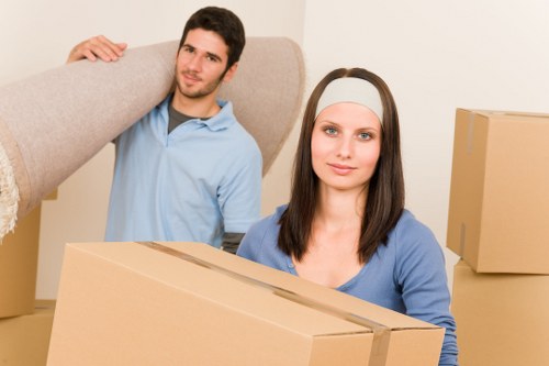 Local moving service helping with flat removals in Croydon