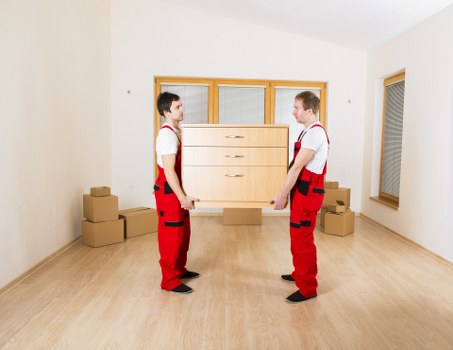 Packing and loading items into a removal van in Croydon