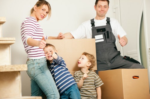 Croydon removal van prepared for local residential transport